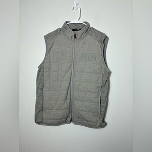Ralph Lauren Wool Vest Women’s Large Light Gray Full Zip‎ Preppy Quite Luxury